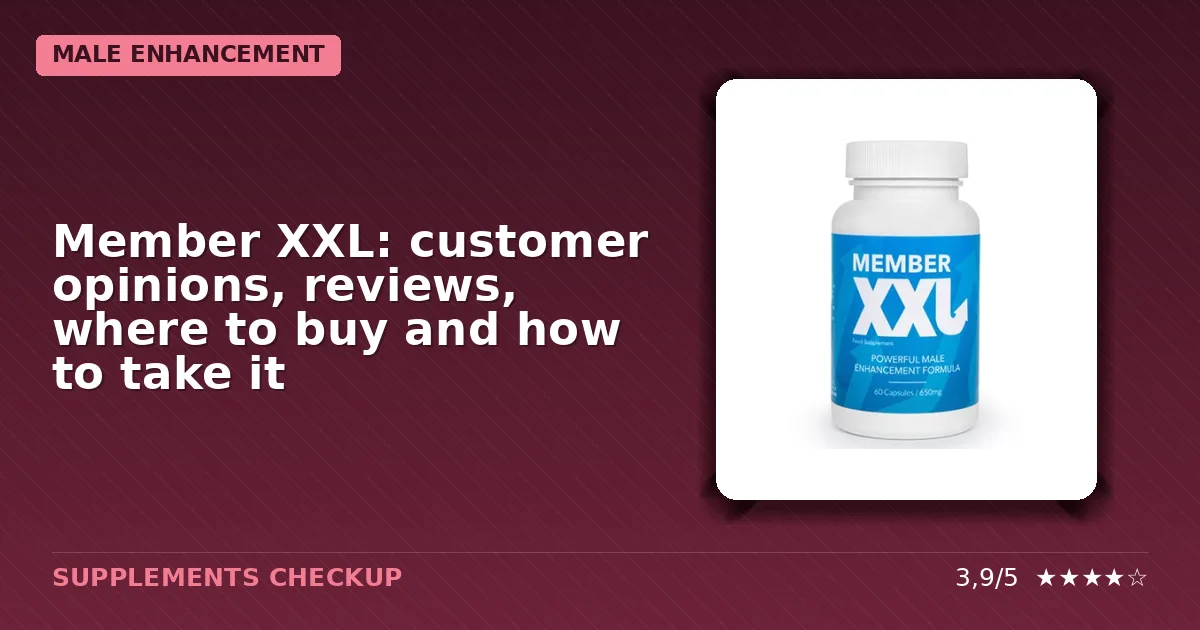 Member XXL supplement box